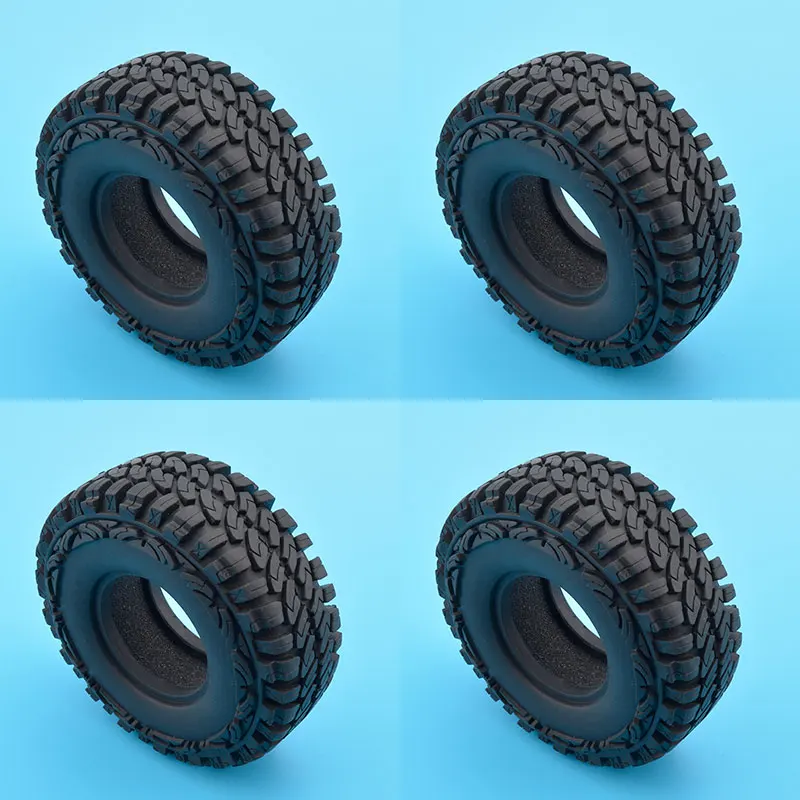 4pcs-1-9inch-Outer-Diameter-114-mm-1-9-Black-Rubber-Tires-Fits-1-9 ...