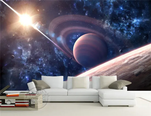 Beibehang الكون كوكب الأرض المريخ 3d جدارية خلفية ل غرفة المعيشة التلفزيون خلفية صور ورق الحائط المنزل ديكور المنزل الديكور Wallpapers For Living Room Mural Wallpaper3d Mural Wallpaper Aliexpress