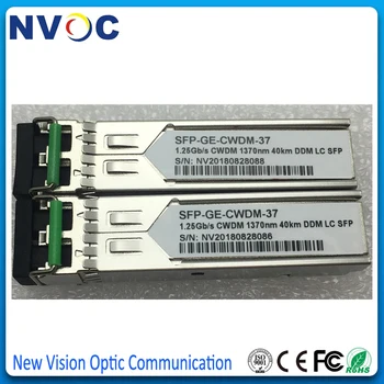 

1.25G 1370nm 40km Dual LC CWDM SFP Transceiver with DOM Function,1.25G 1270-1610nm CWDM SFP Fiber Transceiver