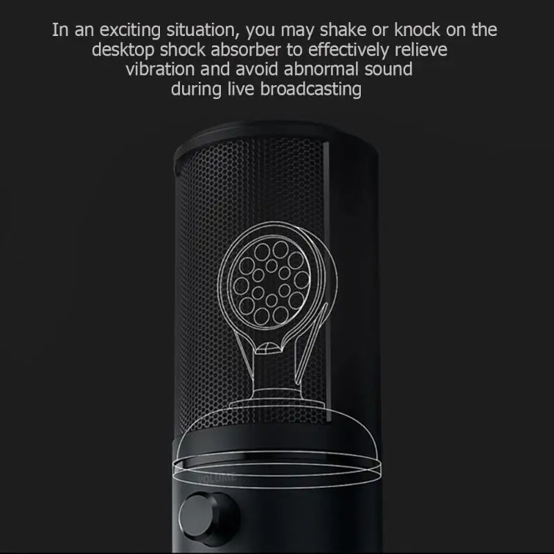 razer Seiren X Pickup 3 цвета микрофон для Live Webcast цифровой конденсаторный голосовой усилитель для настольного компьютера ноутбука