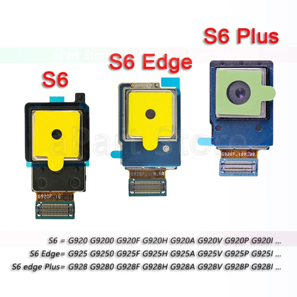 Гибкая задняя камера для Samsung Galaxy S3 i9300 S4 i9500 S5 G900F Mini S6 S7 Edge Plus оригинальный гибкий