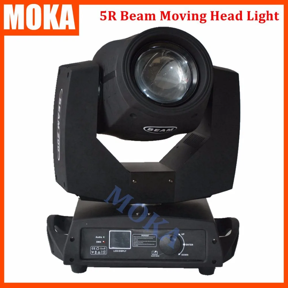 1 יח'\חבילה 5r Beam הזזת ראש אור קרן 5R sharpy 200 w אור ספוט 17 gobo ללילה dj תאורת תיאטרון אירועים קונצרטים מראה