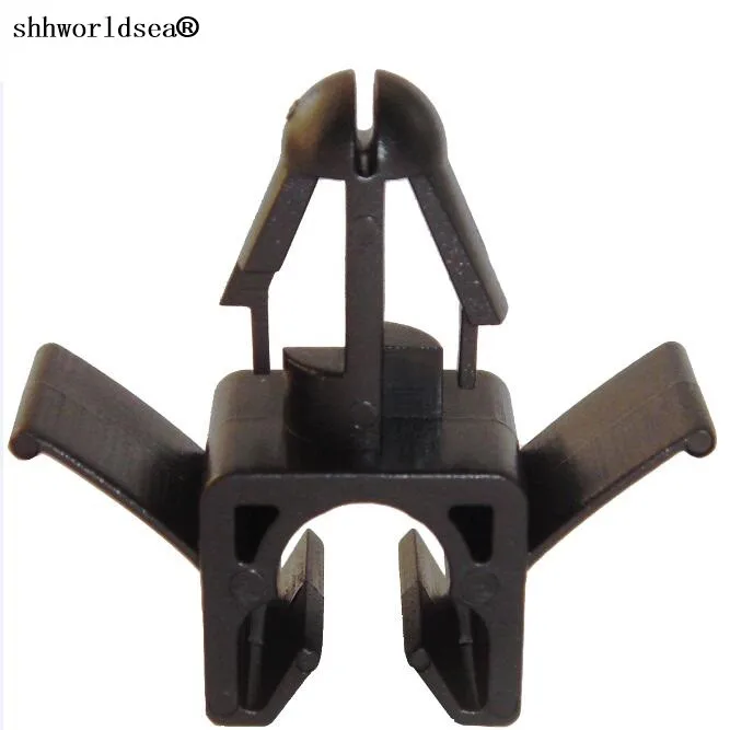 shhworldsea 100pcs car plastic clip and auto fasteners routing clip for
