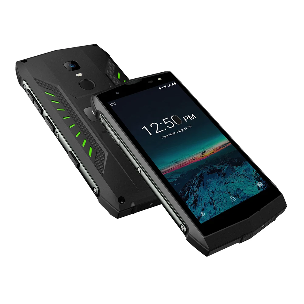 POPTEL P8 смартфон IP68 Водонепроницаемый Android 8 1 5 0 "LOD спикер MTK6739 четырехъядерный 3750