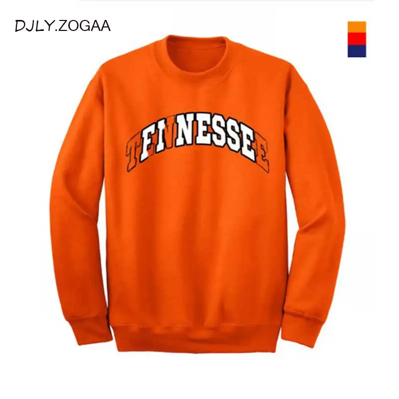 Najtaniej 2019 nowych moda męska koszulka Unisex Tennessee z długim rękawem t shirty O Neck Casual Finesse Tennessee Drake list męska topy