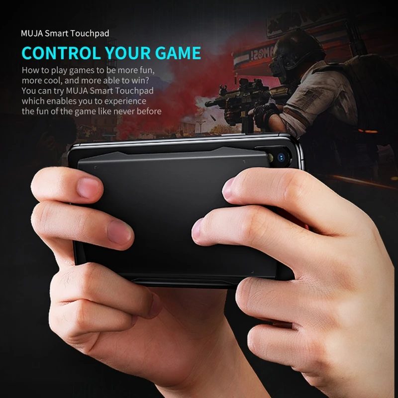 MUJA Smartphone gamepad with touch backplane Bluetooth phone connection Future Science for iPhone A