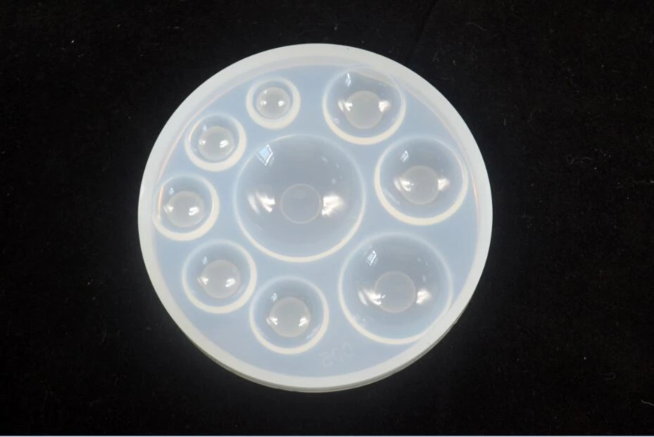 Hand Made DIY Cube Jewelry Pendant Silicone Mold Resin Diamond 6 Multi Cavity