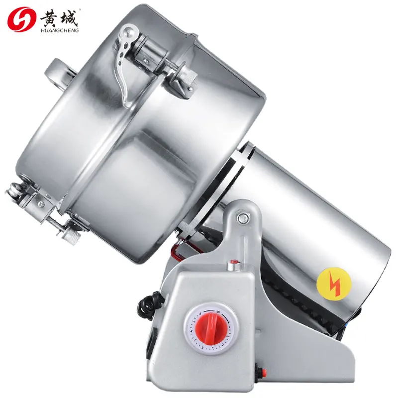 

220V/110V Large Multifunction Swing Type 2000g Portable Grinder 2kg Herb Flood Flour Pulverizer Food Mill Grinding Machine