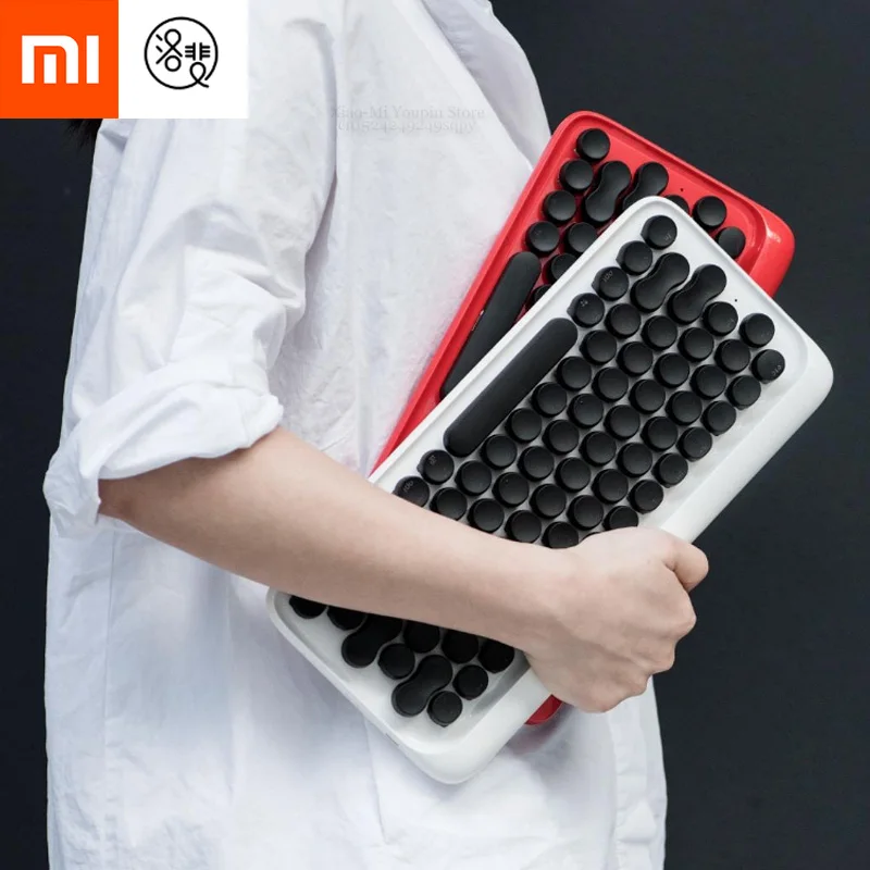 

Xiaomi Mijia LOFREE Bluetooth Wireless Mechanical Keyboard 79 Key Keyboard Mouse 2.4G/Bluetooth Dual Mode Function Multi-system