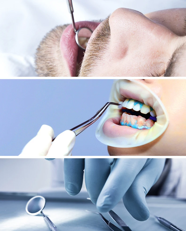 Набор инструментов для стоматолога yunchi, высокое качество, нержавеющая сталь, стоматологический зеркальный инструмент, инструмент для чистки зубов, набор для ухода за зубами