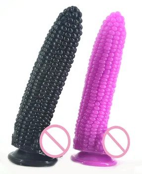 FAAK Big dildo suction cup fake penis corn dick sex toys for women particle surface vagina stimulate beads anal dildo sex shop 5