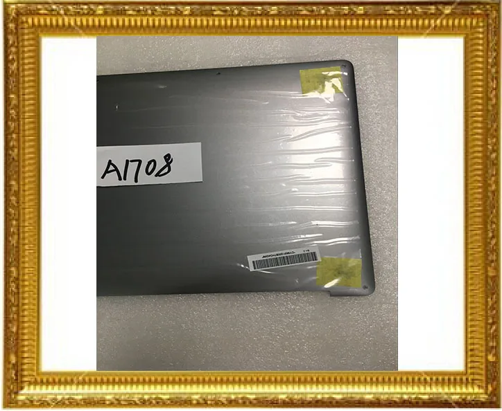 Оригинальный Новый Нижний чехол для Apple Macbook 13 дюймов A1708 нижний 2016 года серого