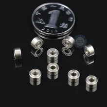 682zz 681 1*3*1mm 681x 1.5*4*1.2mm 681xzz 1.5*10 peças rolamento de esferas blindado, 4*2mm 682zz 2*5*2.3mm, miniatura de rolamento de esferas blindadas
