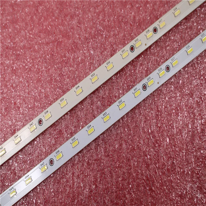 

2 PCS LED backlight V500H1-LE1-TREM3 56LED 620MM for LED50R5100DE V500HK1-LS5