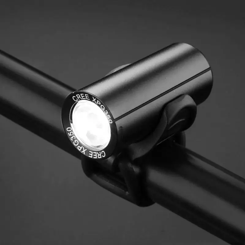 

Rechargeable USB Bike Light Front Handlebar Cycling 250LM XPG Led Flashlight Torch Headlight Bicycle Light Accessories