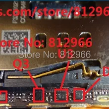 2 компл./лот = 8 шт., Q7+ Q3+ U3 Главная Кнопка ic+ DZ101_RF SIM чип управления ic для iPhone 5 5G логическая плата запасные части для ремонта
