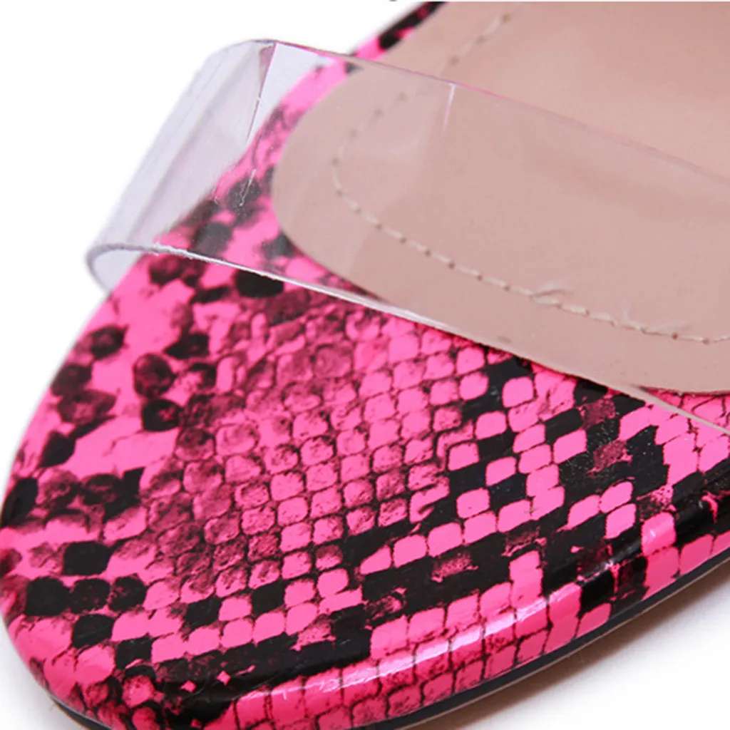Jaycosin/женские прозрачные босоножки на высоком каблуке со стразами Chaussures Femme