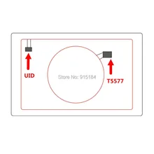Двойной чип RFID 13,56 МГц 1K UID+ T5577 125 кГц ID пустая карта считываемая записываемая перезапись для дубликатор для создания копий создание резервных клонов копир