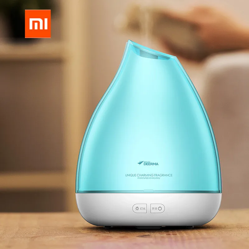 Новый Xiaomi deerma увлажнитель арома диффузор Ароматерапия Увлажнение Huile Essentiel Fogger LED