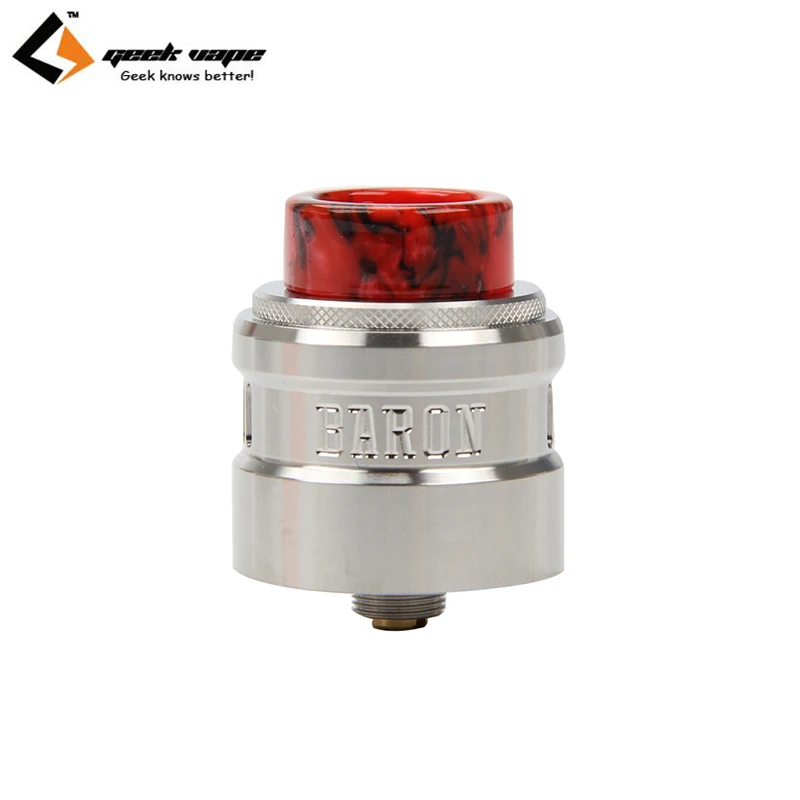 Original Geekvape Baron Squonk RDA Tank Rebuildable Dripping Atomizer fit Mod E Cigarette Vape | Электроника