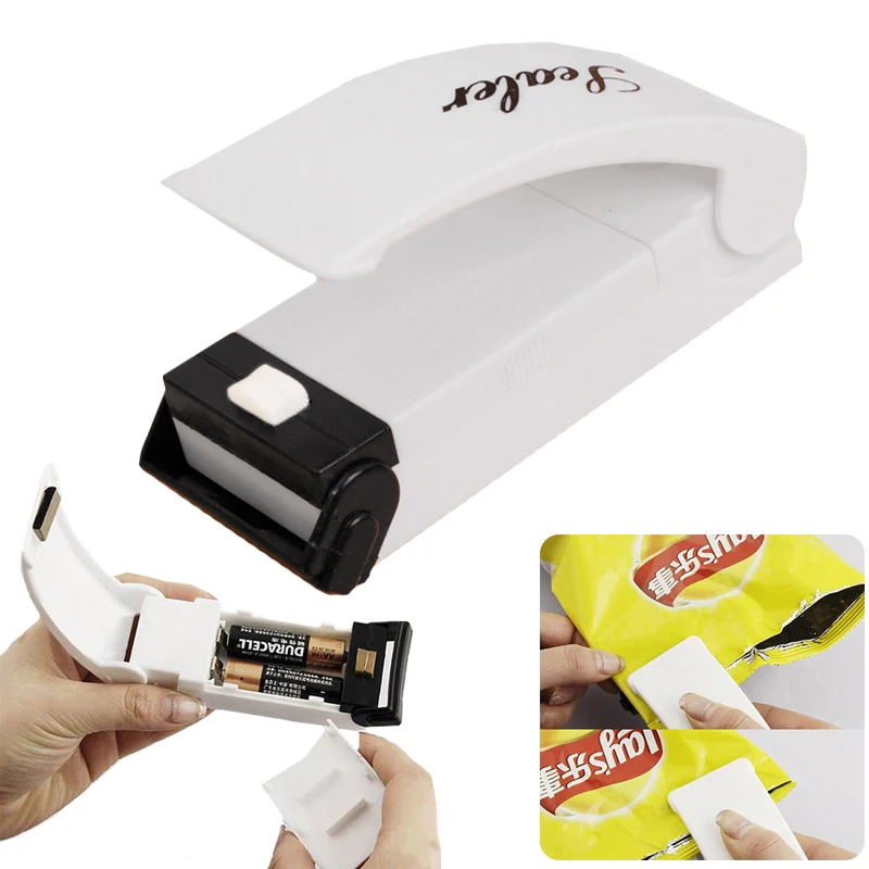 

Cewaal Mini Heat Sealing Machine Sealer Impulse Sealer Seal Machine Poly Food Plastic Bag Sealer Office Supplies Laminator