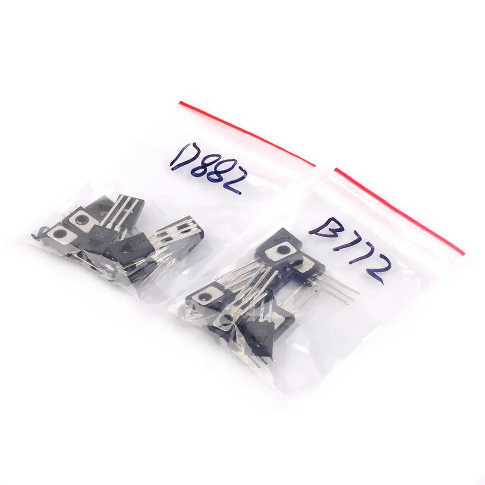 10 пар 2SD882 + 2SB772 TO 126 D882 B772 по шт.|pair trade|pair costumepair design |
