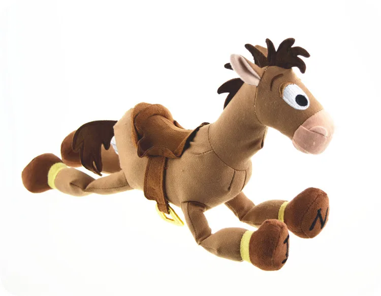История игрушек мультфильма, плюшевая игрушка, лошадь бульдоза+ древесный плюш, Мягкая Плюшевая Кукла животного для детей, подарок на день рождения, Рождество - Цвет: 24cm horse