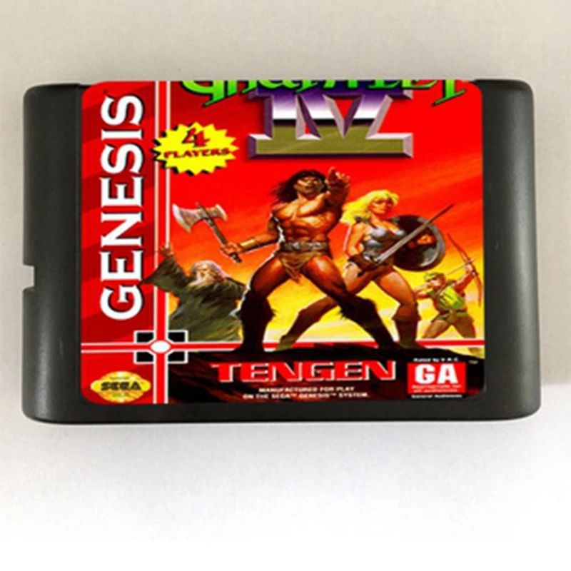 

Gauntlet IV Game Cartridge Newest 16 bit Game Card For Sega Mega Drive / Genesis System
