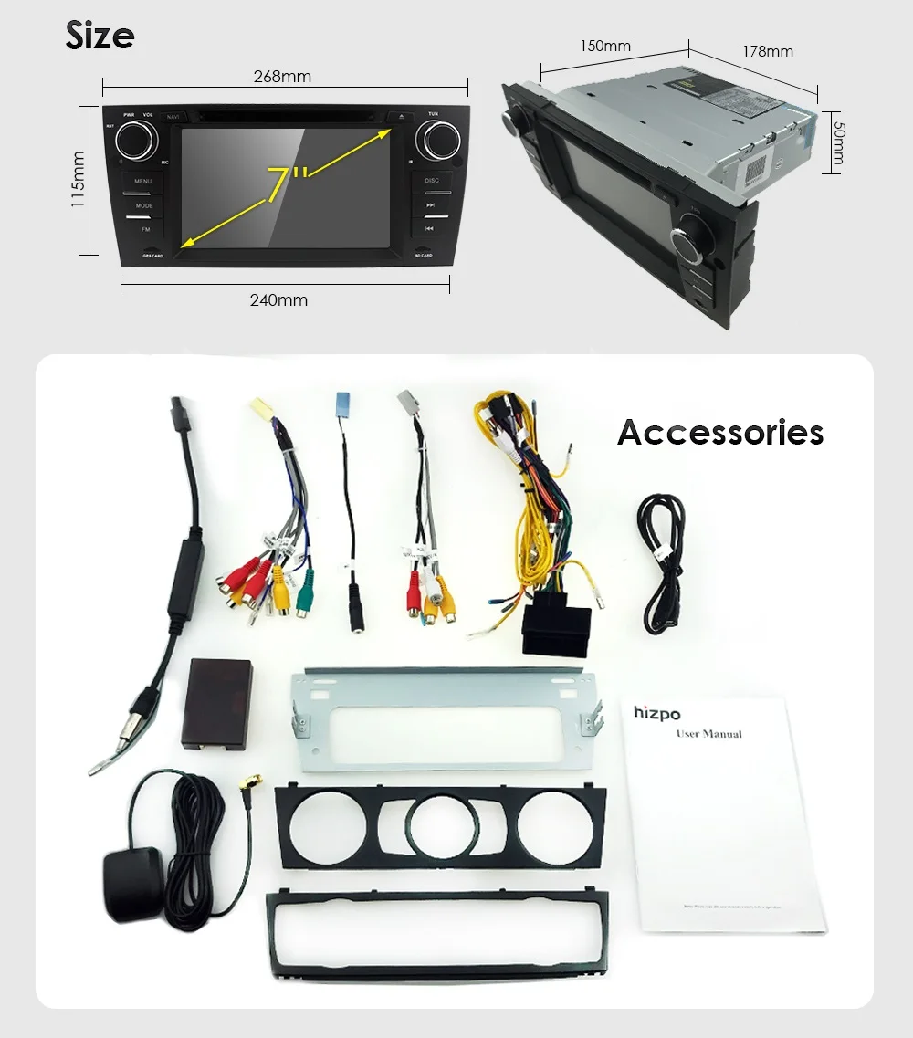 Excellent Car GPS for BMW E90 E91 E92 E93 dvd player multimedia navigation stereo auto audio IPS SCREEN DAB+ TPMS SWC RDS FM DVBT CAM MAPS 5