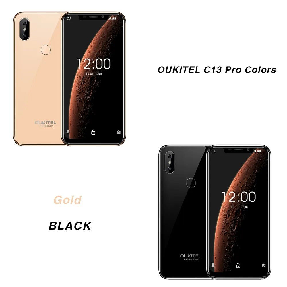  OUKITEL C13 Pro 4G Smartphone 5G/2.4G WIFI 6.18