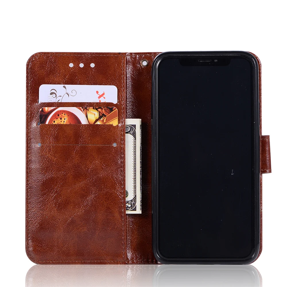 Роскошный кожаный флип кейс с подставкой Xiaomi mi A2 Lite A1 6X 5X Pocophone F1 чехол Red S2 5 Plus 5A 6 Pro