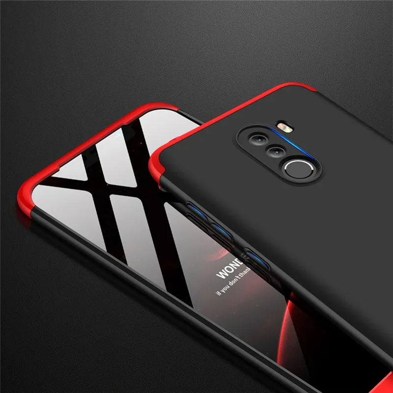 neck pouch for phone 3 in 1 Case for xiaomi pocophone f1 Case 360 Full Protection Shockproof Cover for Poco f1 F2 Pro F3 M4 M3 X3 NFC GT Cover Coque water pouch for phone