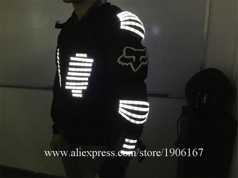 Led Luminous Costume Clothes For Dancing LED Growing Lighting Robot Suits Clothing Men Event Party Supplies03