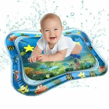 

2019 Creative Dual Use Toy Baby Inflatable Patted Pad Baby Inflatable Water Cushion Prostrate Water Cushion Pat Pad Dropshipping