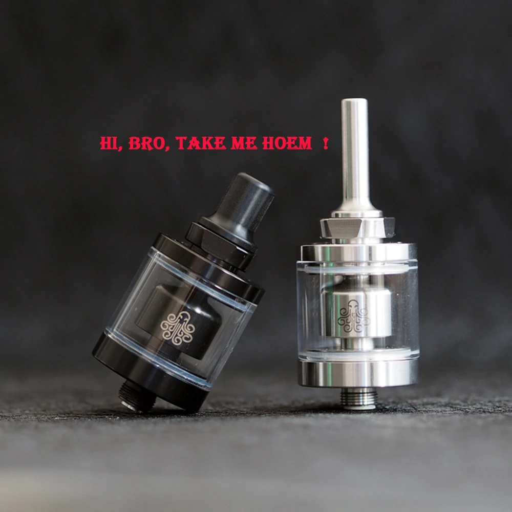 Preise Heißer Original Cthulhu Hastur MTL RTA Mini Tank 22mm Durchmesser 2ml Kapazität Mit 3 Luft Löcher Top Füllung single Coil RTA VS Zeus X