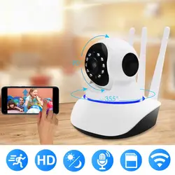 Wi-Fi Камера WiFi Cam с Ночное Видение безопасности IP Камера для Домашние мониторинга безопасности Поддержка панорамирования/наклона/зум