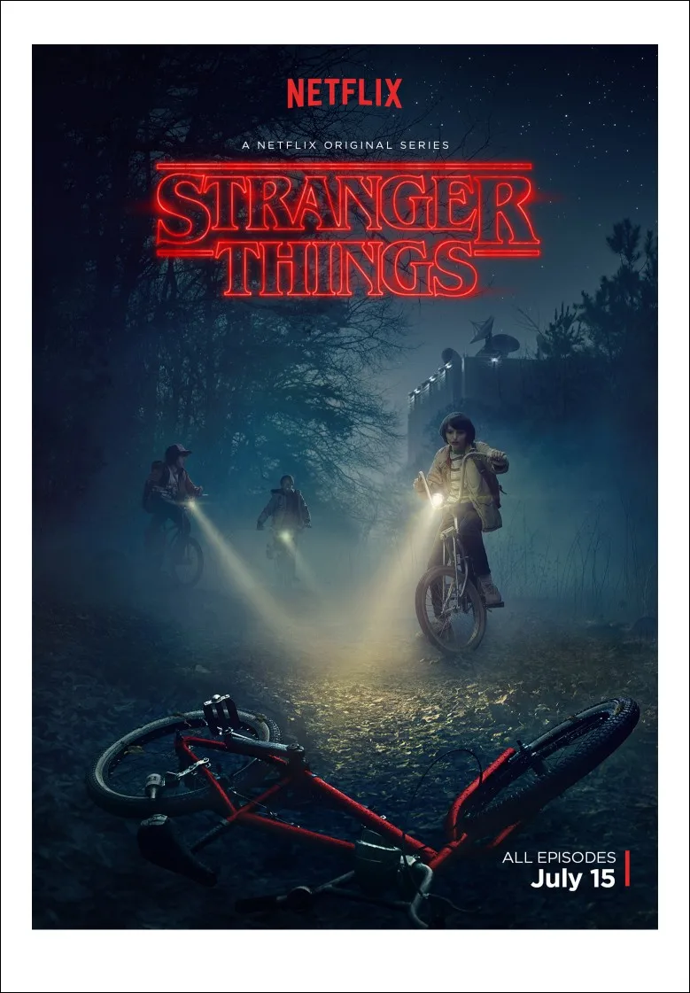 Белая фотобумага с hd принтом пленка stranger things картина для украшения спальни