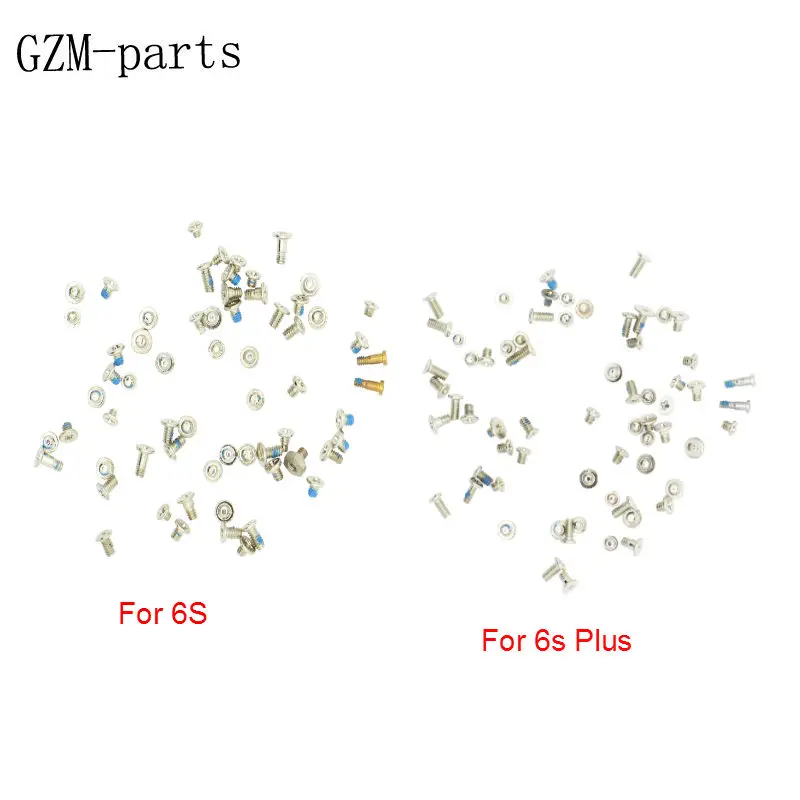 Gzm-части 1 набор винтов полный набор винтов для iPhone 6 6plus 6s 6s Plus 7 7plus ремонт болтов полный комплект запасные части