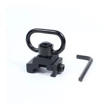 Сверхмощный быстрое отсоединение кнопочный переходник Шарнирного соединения набор Пикатинни Крепление 20 мм соединительное строповое кольцо