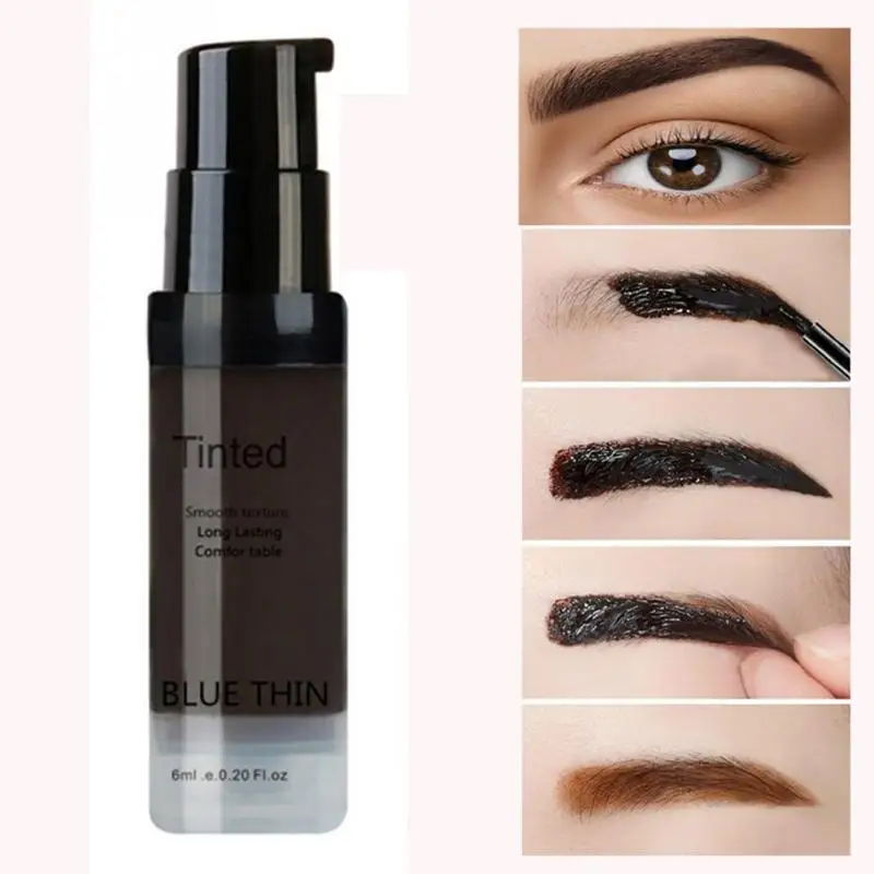 Ladies Henna Eyebrow Dye Eyebrow Enhancer Tint Waterproof EyeBrow Gel