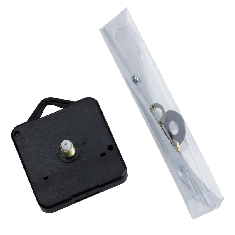 Кварцевые часы механизм DIY запасные части+ белые стрелки