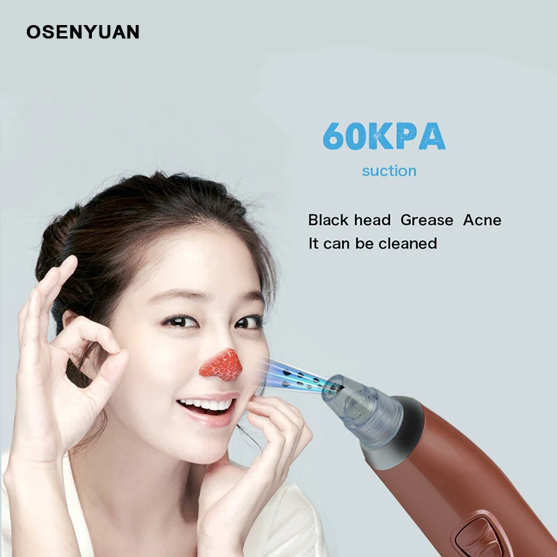 

Deadskin Peeling Removal Facial Pore Cleaner Blackhead Removal Vacuum Suction Face Pores Nose Blackhead Cleaner