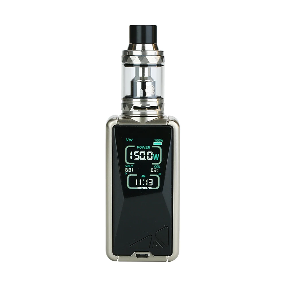 Eleaf Tessera 150 Вт TC Kit wi/ 4 мл Ello TS бак и аккумулятор 3400 мАч макс. Выход большая мощность