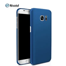 Nicodd Роскошный Матовый Жесткий пластик чехол для samsung S8 Plus S4 S5 S6 S7 edge полный Чехол PC сотовый Чехол для телефона для Galaxy Note 3 4 5