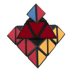Лидер продаж! Мода пирамиды Треугольники Скорость Куб Блок волшебная игра игрушка для обучения подарки новая распродажа