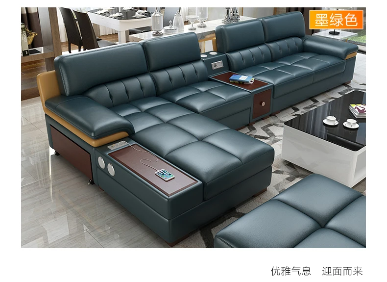 קנו רהיטים ביתיים Living Room Sofa Corner Real Genuine Room Sofa Corner Real Genuine