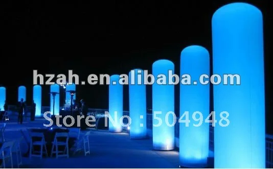 

inflatable lighting coloum for party decor
