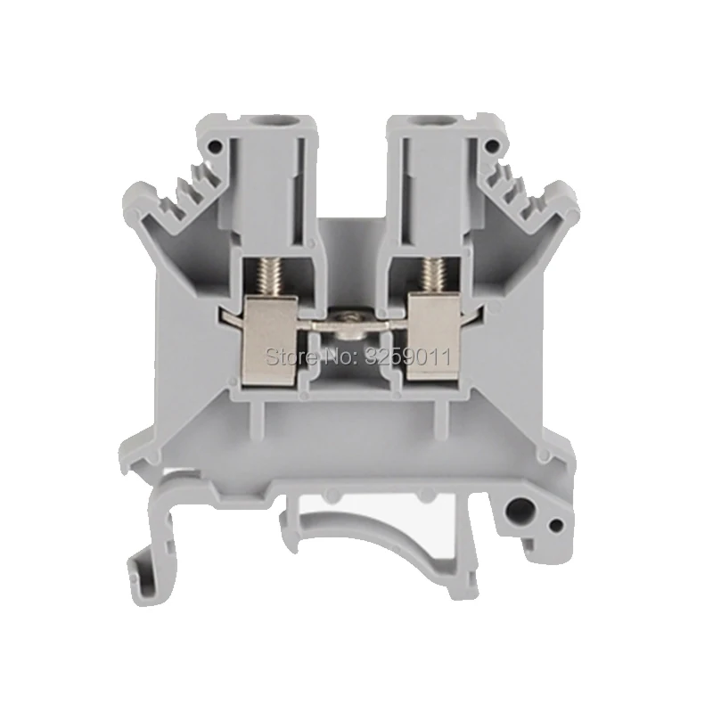 

1PCS Wire Terminal block Connector Pure copper pieces of guide rail type UK3N Feed-Through Terminal Block Combined Type