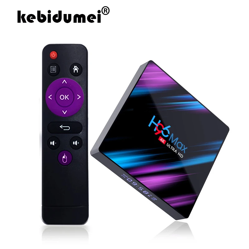 ТВ-приставка для Android 9 0 H96 max 3318 Rockchip Quad-Core 100m LAN 2G 16G/4GB 3GB/64GB 2 4G/5G Wifi Bluetooth 4 4K USB3.0 |