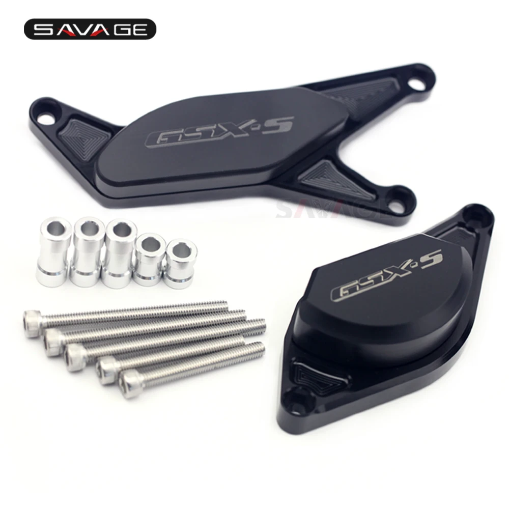 

LEFT & RIGHT SIDE ENGINE CASE GUARD COVER SLIDER FOR SUZUKI GSX-S 1000/F GSX-S 750 2015 2016 2017 2018 MOTORCYCLE ACCESSORIES